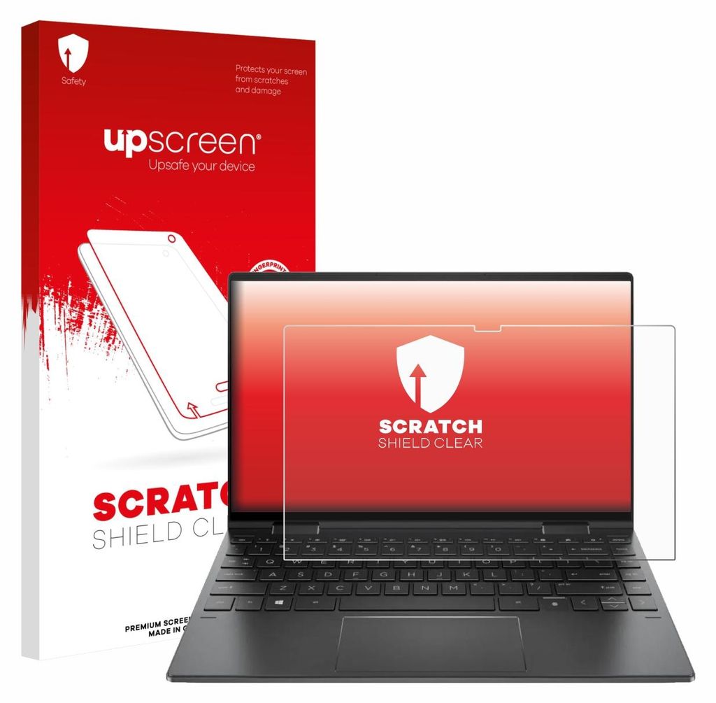 upscreen Schutzfolie für HP Envy x360 Convertible 15,6" Displayschutz Displayschutzfolie Folie Klar Transparent