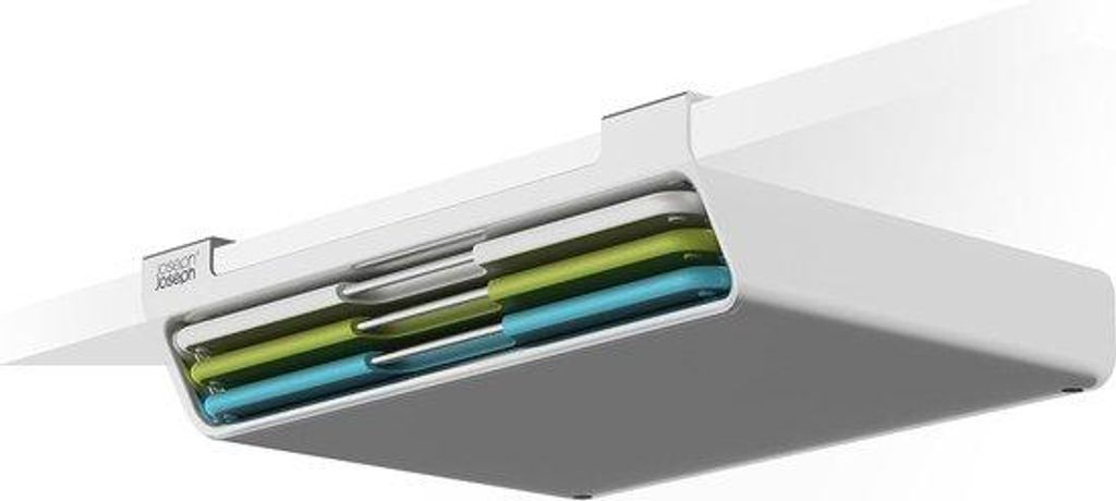3-teilige Schneidbrett-Sets mit Unterstützungsständer, platzsparend, bunt