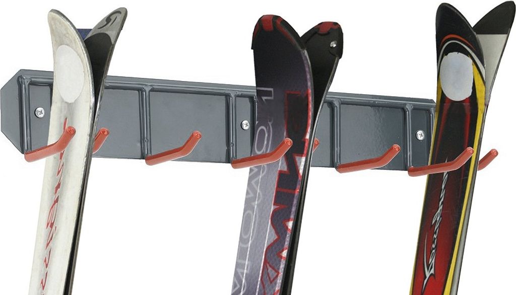 Compass XC-80010 - Naścienny uchwyt narciarski na 3 pary Zdjęcie produktu 3