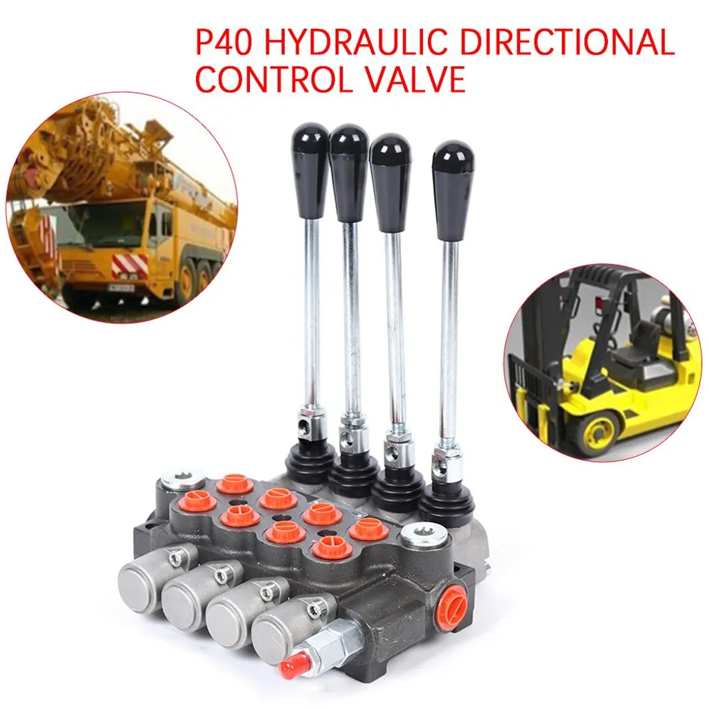 Distributeur hydraulique manuel 4 positions avec limiteur de pression