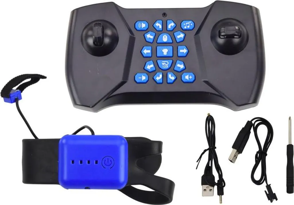 4x4 RC Drift Diagonal Bleu Haute Performance avec conduite multidirection
