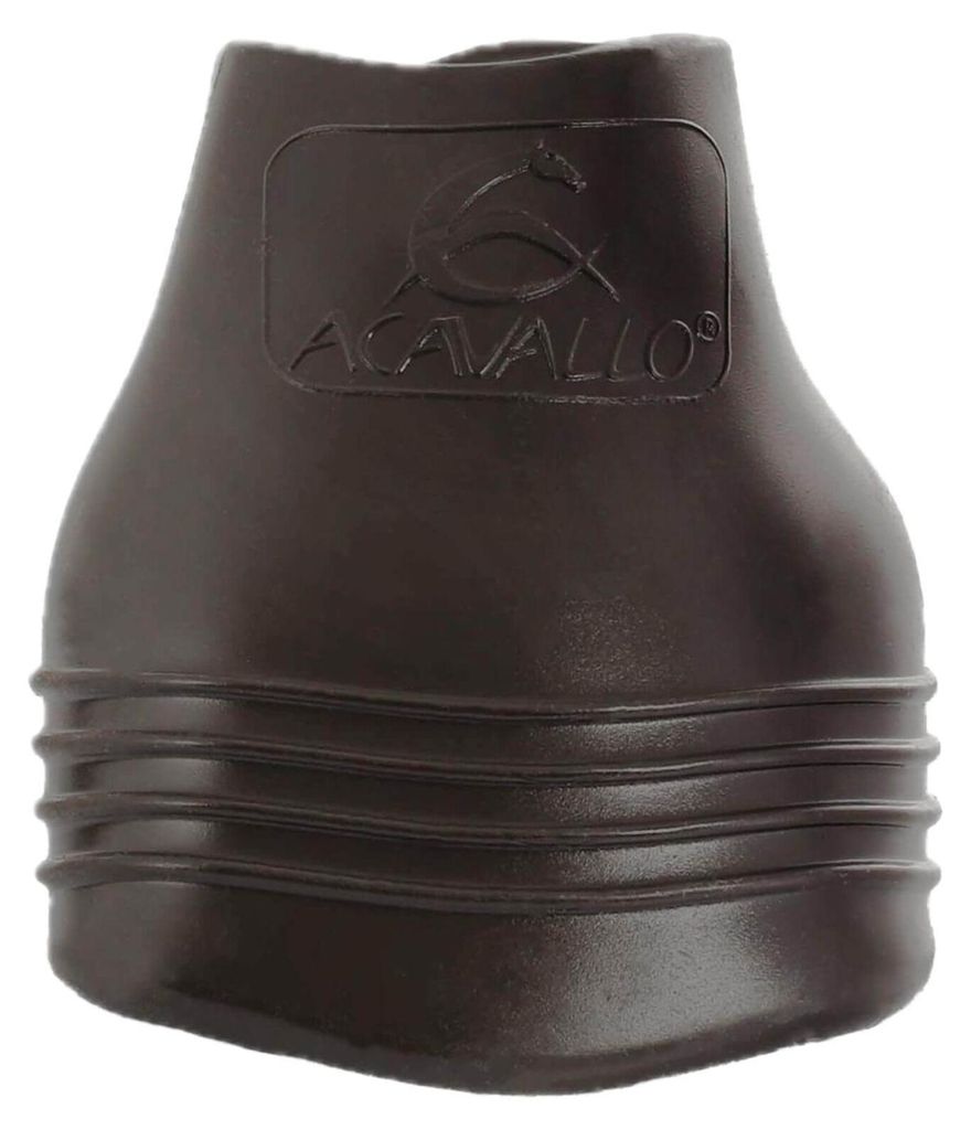 Acavallo Hufschuhe Anatomische Anti-Rutsch Schuhe Brown Full