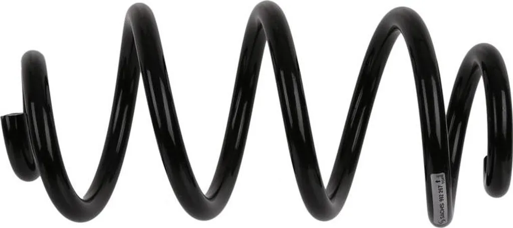 Ressort de suspension robuste SACHS 992 267 compatible X-Trail