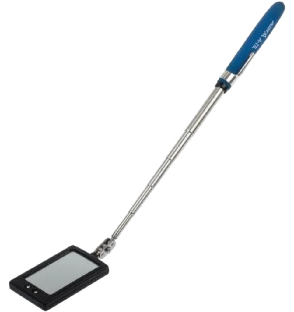 Miroir d'inspection télescopique avec éclairage LED Image du produit 