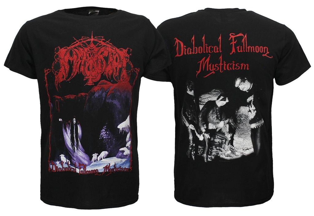 Immortal Diabolical Fullmoon Mysticism T-Shirt – offizielles Merchandise - XL