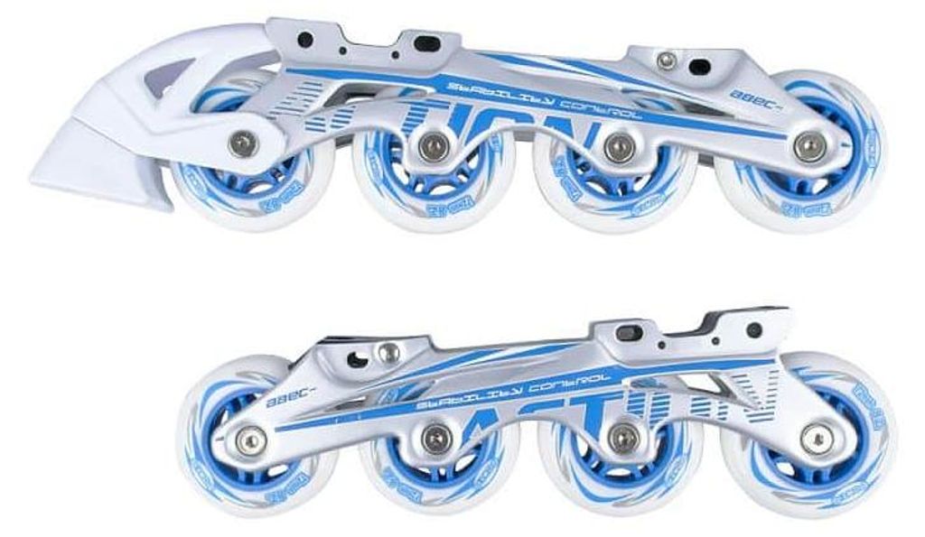 Inline podvozek Alu - bílá