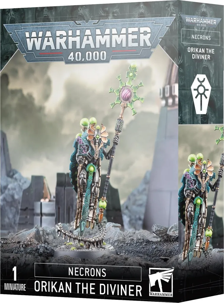 Necrons Orikan le Divinateur Warhammer 40.000 Maîtrisez le Temps au Combat