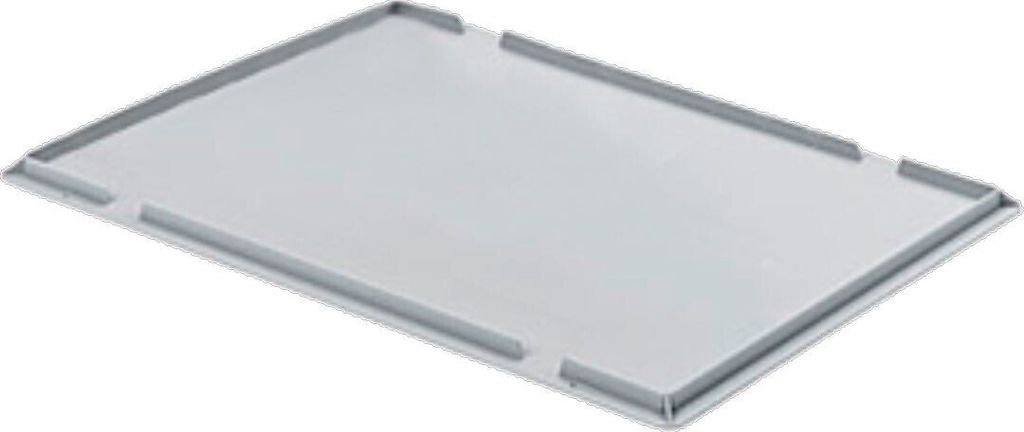 Deckel zu Eurokasten Industrie Behälter grau 600x400mm