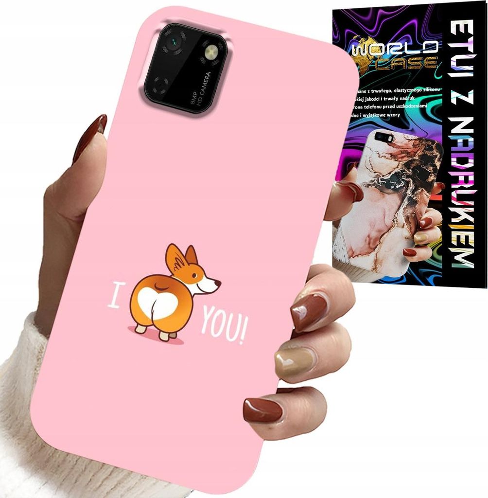Fall Für Huawei Y5P - Lustige Designs Ich Liebe Dich Hund Fall