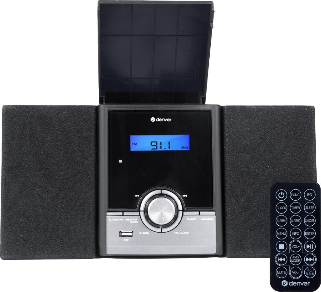 Denver MDA-285 DAB+/FM Musiksystem mit Bluetooth, CD-Player Produktbild 