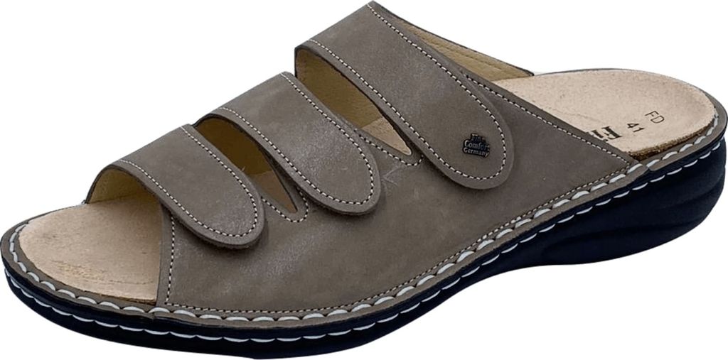 Finn Comfort Komfort Pantoletten Hellas Damen 31343239303235 Beige 42 EU