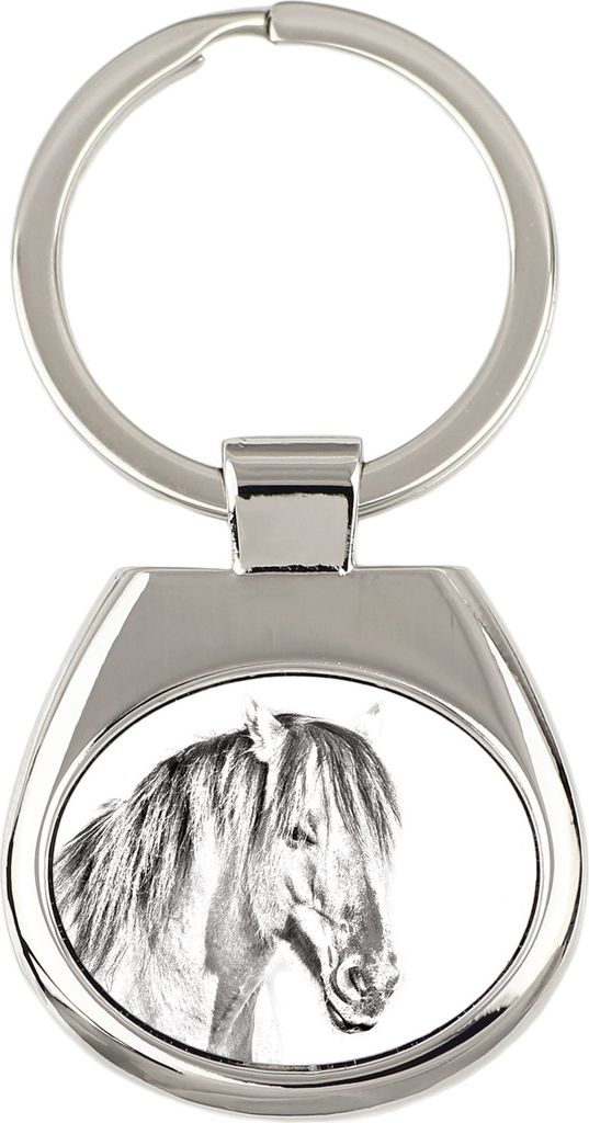 Henson-Pferd - Schlüsselanhänger mit Pferd, Anhänger mit Aufdruck, personalisierter Anhänger der Marke Art-Dog