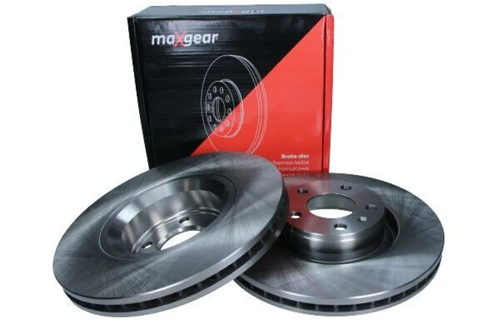 Pack de 2 Disques de Frein 19-1838 MAXGEAR pour Entretien Audi A6 et A8