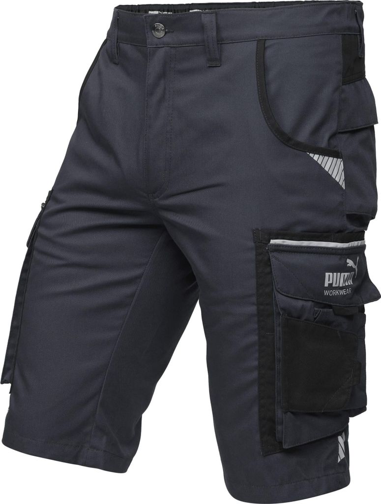PUMA WORKWEAR PRECISION X Shorts Anthrazit/Schwarz 44
