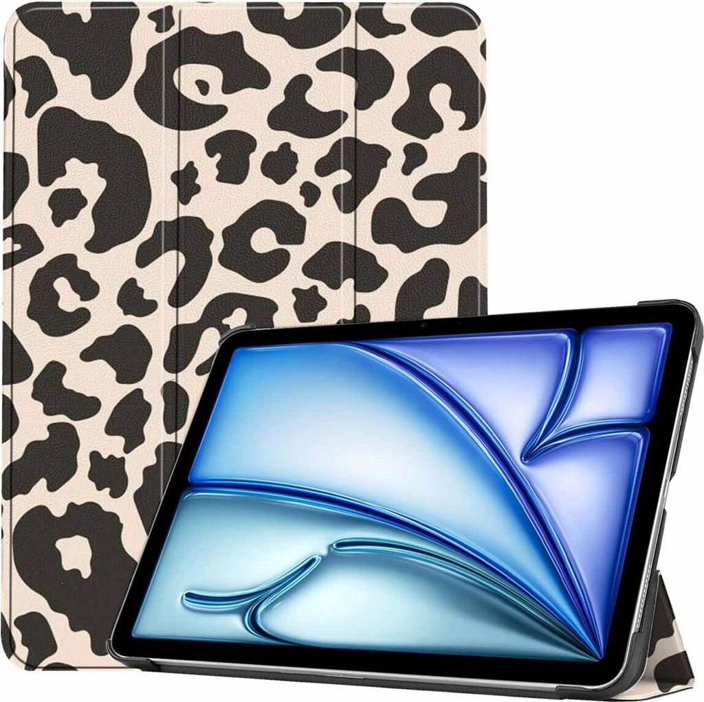 imoshion Design Trifold Klaphülle iPad Air 13 Zoll (2025) M3 / (2024) M2 - Leopard