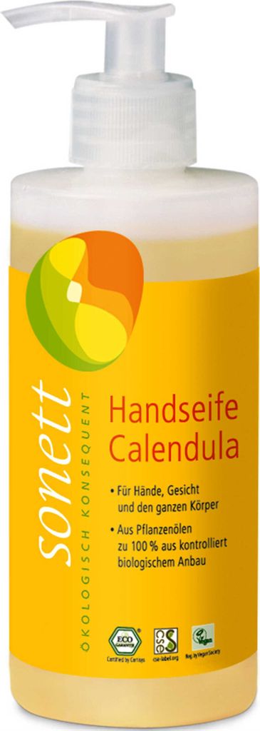 Sonett Handseife Calendula, Hände & Körper, Flüssigseife, Produktbild 