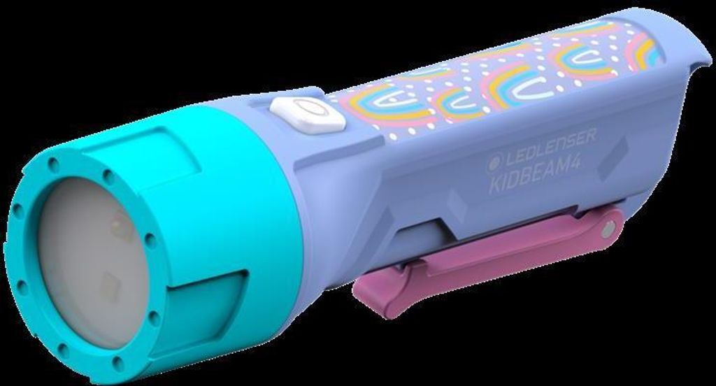 A product shot of a children's flashlight.