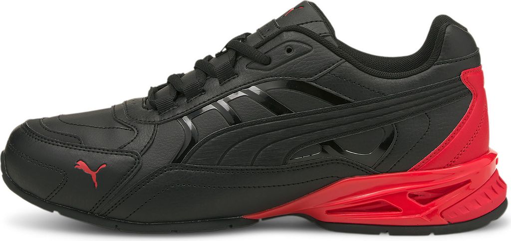 Black red puma sneakers on sale