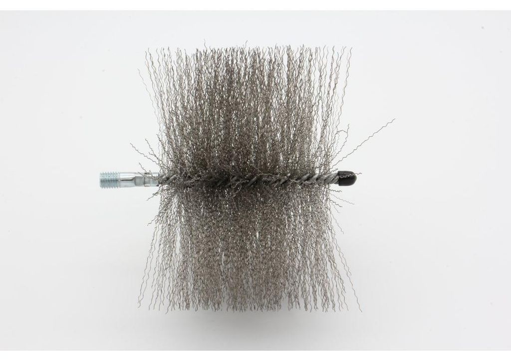 Rohrbürste - Ø 180 mm - Edelstahl gewellt - 0,45 mm
