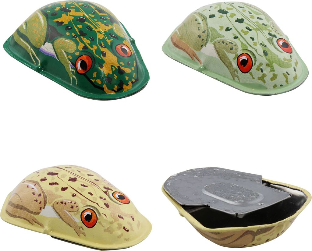 Blechspelzeug Funkton Frosch Ente Vögel Maus Katze Huhn 7 Tere 6