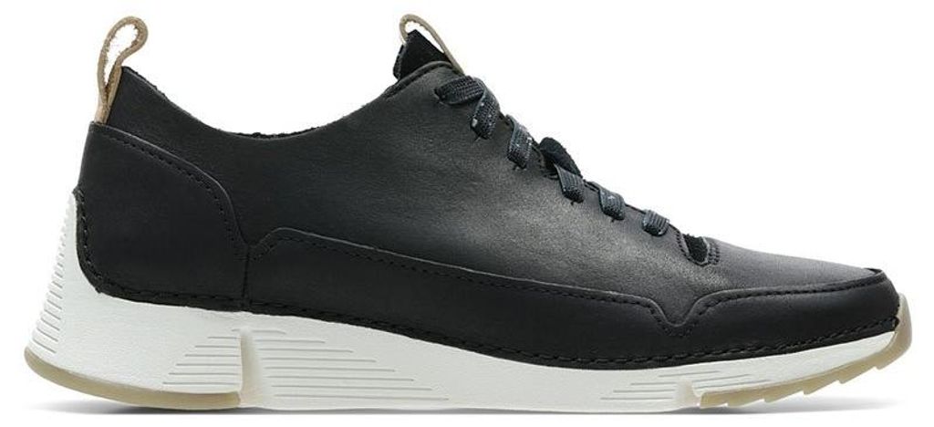 CLARKS Women's Tri Spark schwarz Nubukleder leichte Produktbild 