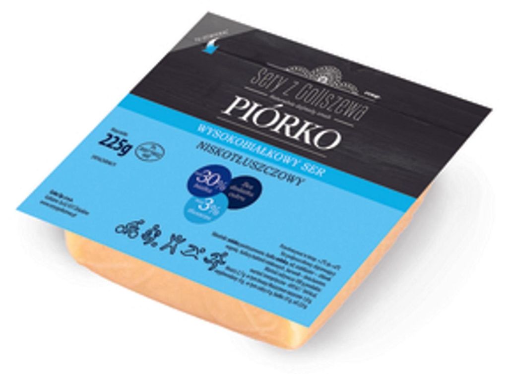 Ser wysokobiałkowy Piórko Ceko niskotłuszczowy 225 g Obrázok produktu 