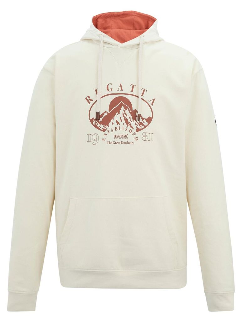 Regatta - "Cline" Kapuzenpullover für Herren RG12941 (3XL) (weißer Stein/Ziegelstein)