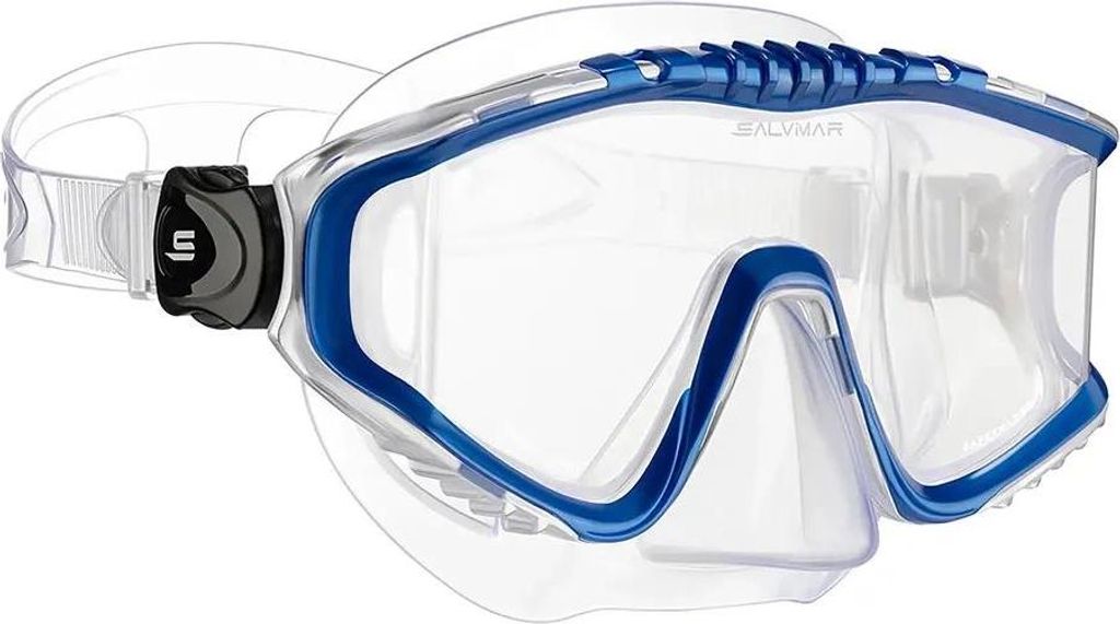 Salvimar Full Vision Tauchmaske Blau Herren,Damen Blau One Size