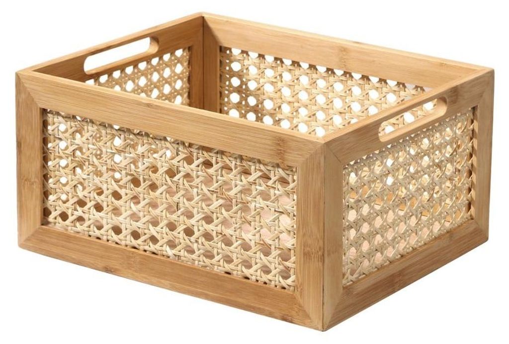 CALICOSY - Boîte en Bambou et Rotin Moyen Modèle - Image du produit 