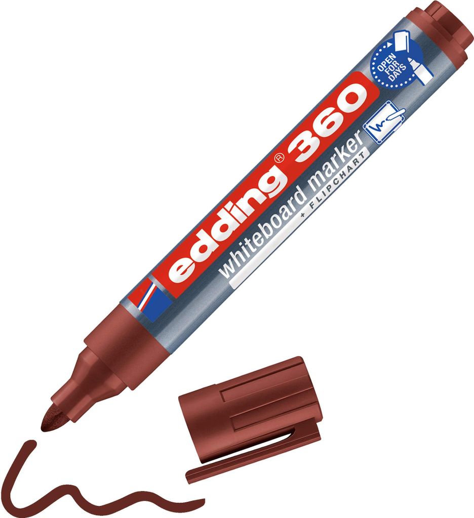 pennarello per lavagna 360 4-360007 punta tonda 15-3mm Immagine del prodotto 