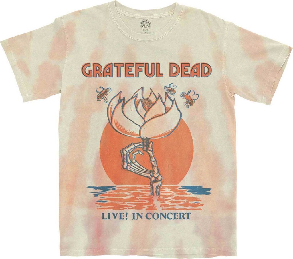 Grateful Dead - "Sugar Magnolia" T-Shirt für Herren/Damen Uni RO4560 (XXL) (Weiß)