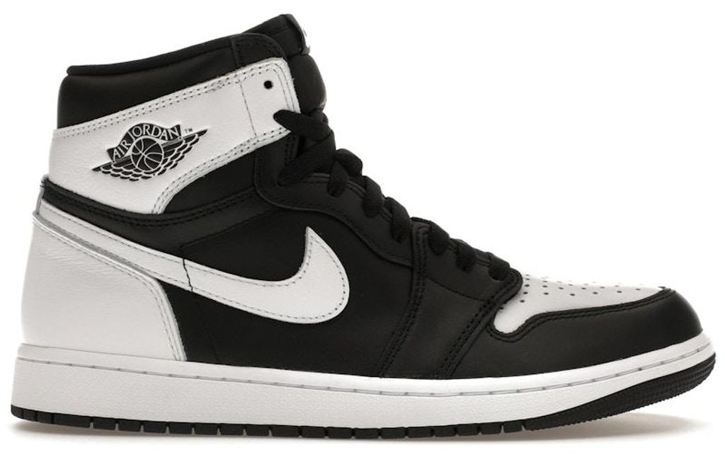 Jordan 1 Retro High OG Black White - EU 51.5 Produktbild 