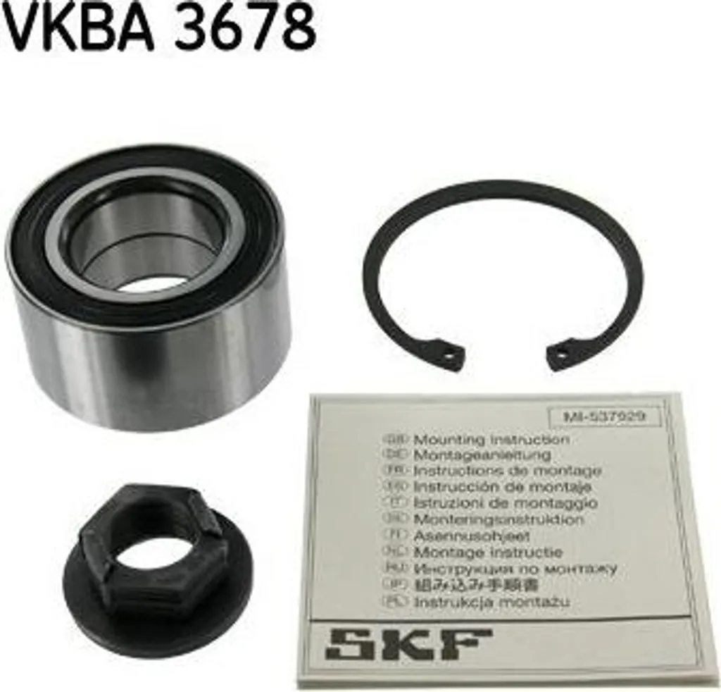 Roulement SKF VKBA 3678 haute durabilité compatible OE 1333562 KA