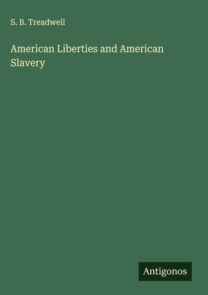 Amerikanische Freiheitsrechte und amerikanische Sklaverei