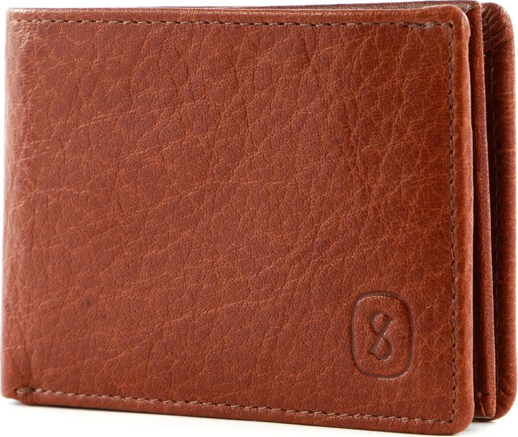 Porte-monnaie Molde Wallet SADDLER en Cuir Véritable Marron pour Homme