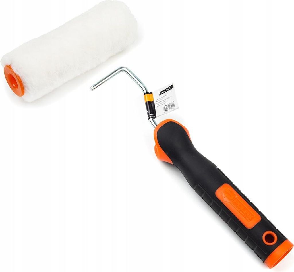 VELOURS-Farbroller (Ersatz) 7 cm 15 mm (2 Stück) + Rollergriff 6 x 50 mm