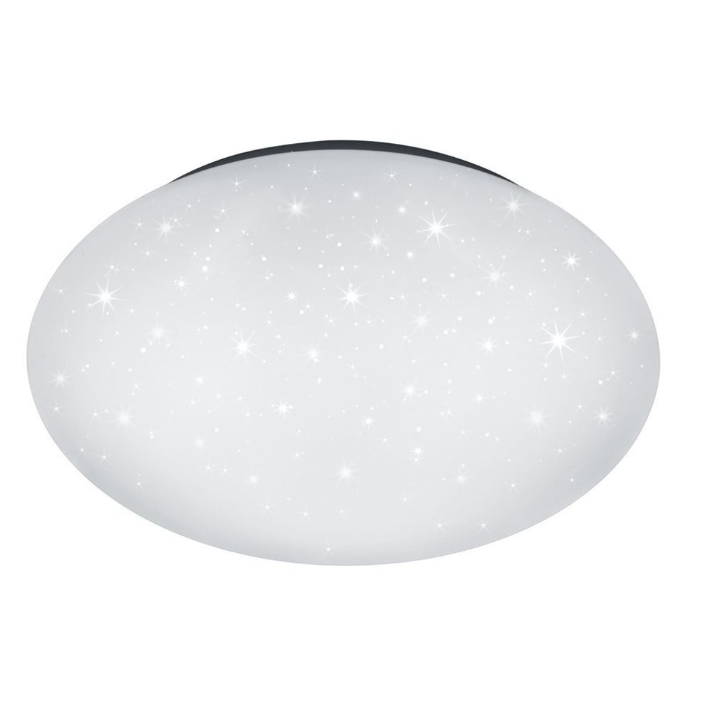 Lámpara de techo LED blanca Lukida Starlight, con mando a Imagen del producto 