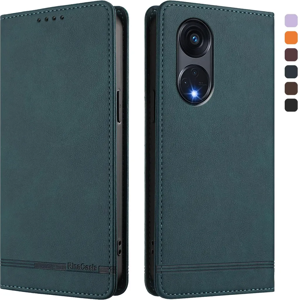 GOKEN Cover Pelle per Oppo Reno 8 T (Reno8 T), Magnetica