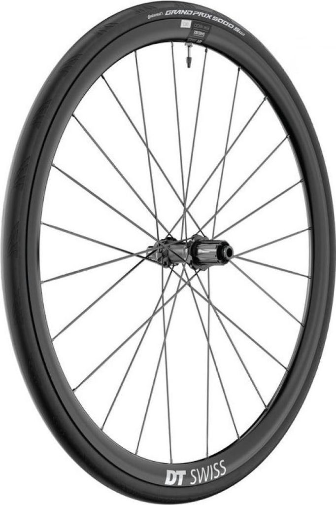 DT Swiss Laufrad ER 1600 Spline 30 622 x 30 mm Schwarz - aerodynamisches Disc...