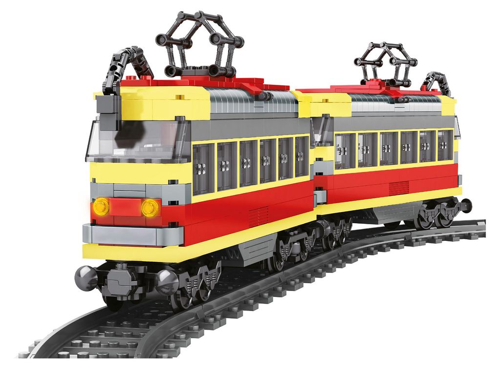 Tramset op batterijen, 724 stuks Productafbeelding 