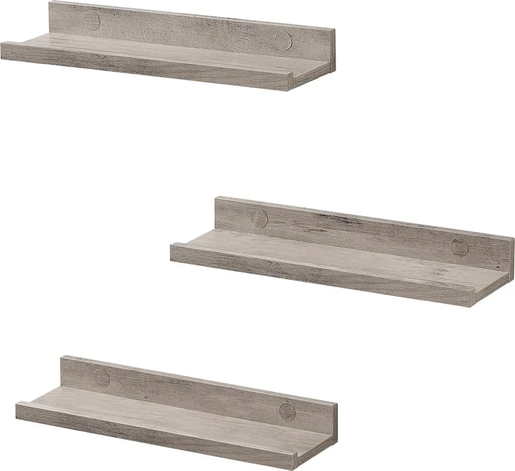 Mensole Parete Set di 3 Stile Urban Industrial | Arredo Interni Chic