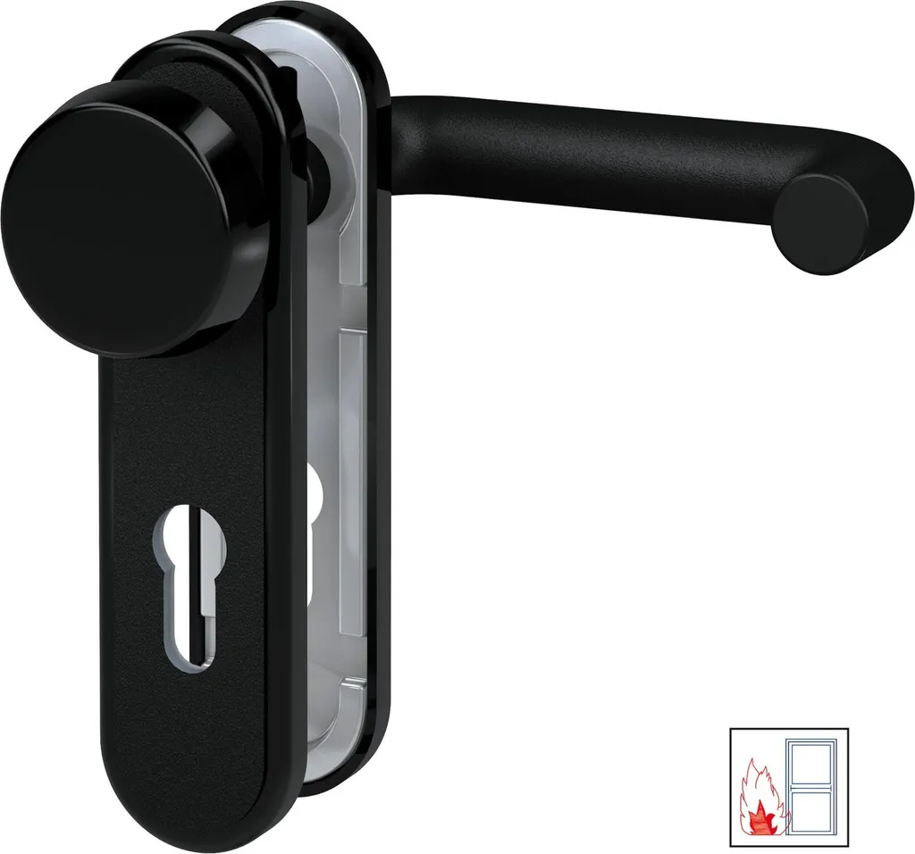 Remplacer votre Poignée de Porte par la Ferrure BASI ZT/FS 2150 Noire