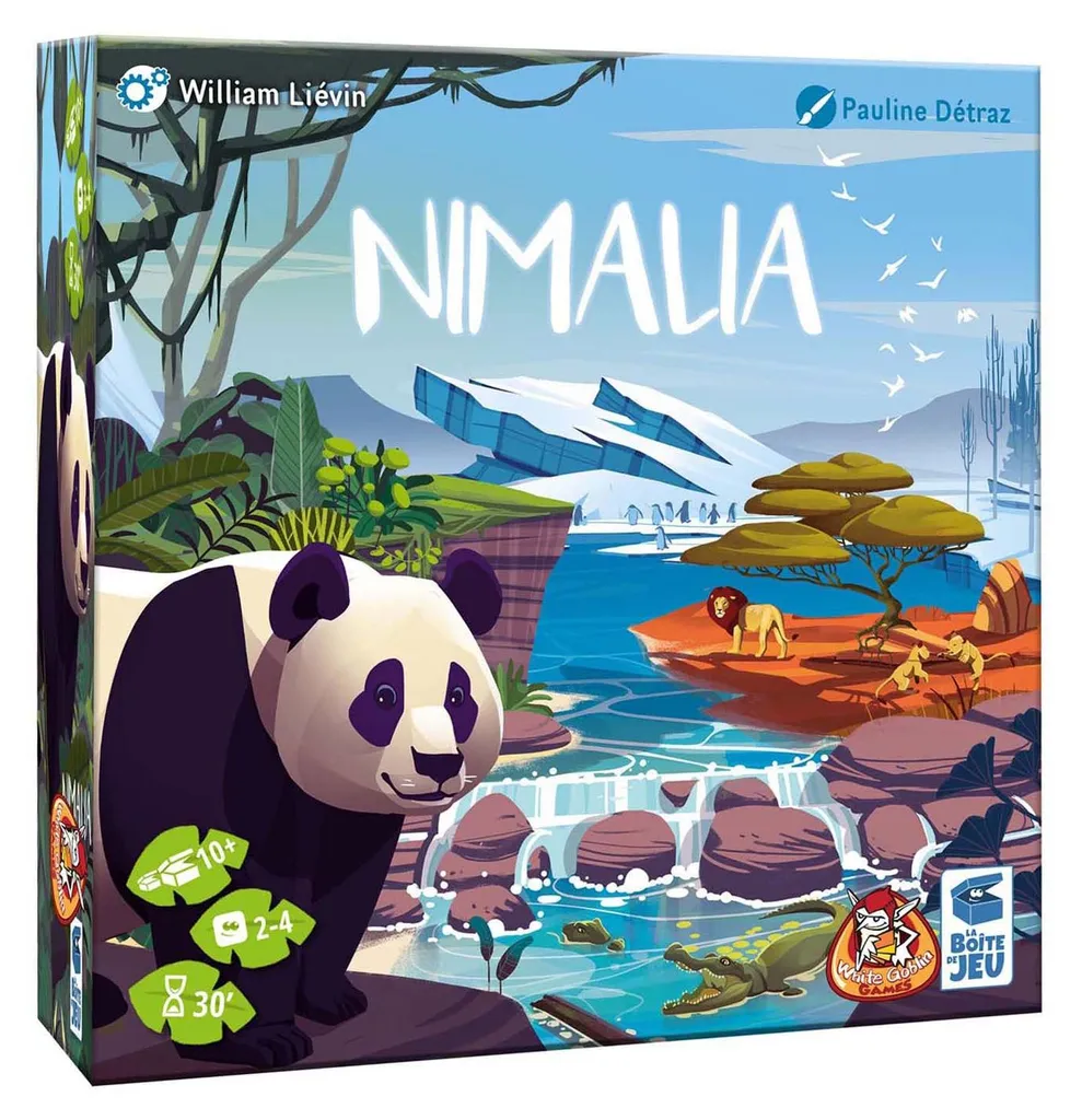 Nimalia - Jeu de société rapide pour en finir avec les règles trop longues