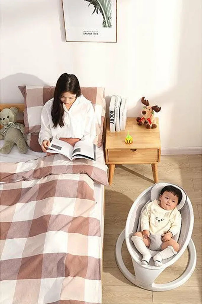 Balancelle bébé BW-10.app : la solution contre les pleurs et reflux