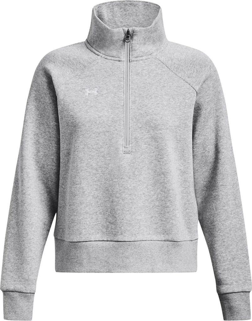 Under Armour Ua Rival Fleece Hz Mod Gray Light Heather Mod Gray Light Heather Xl