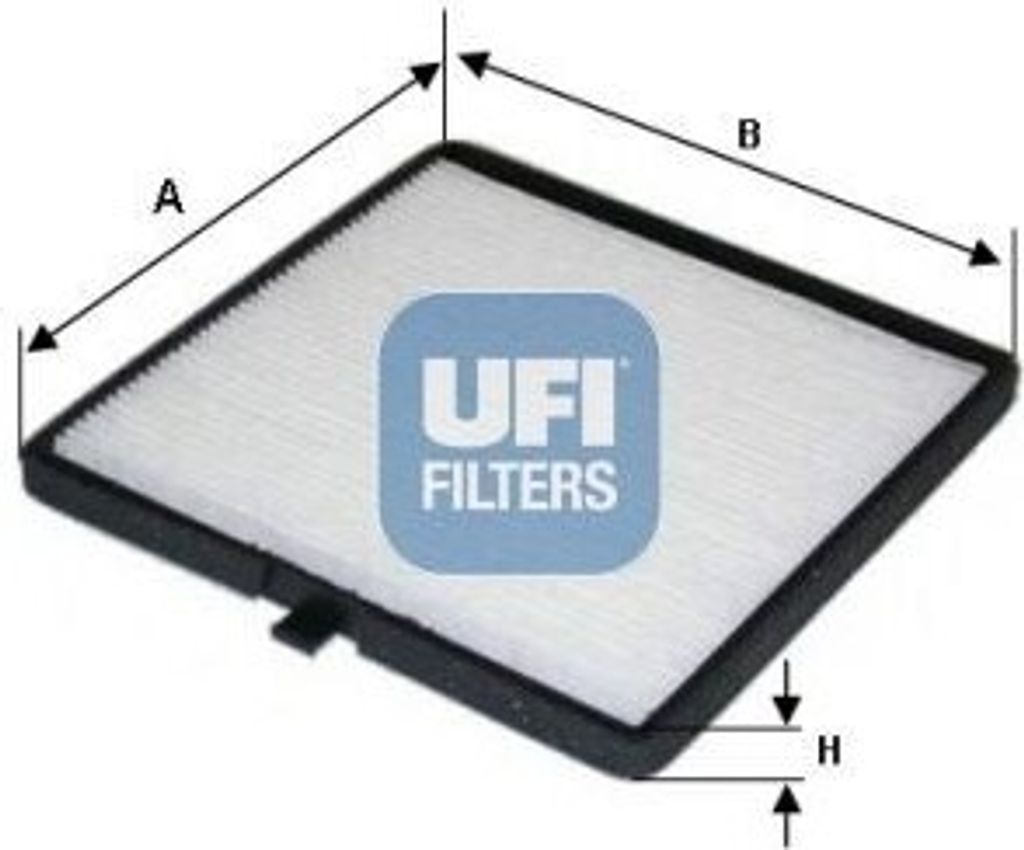 UFI 53.144.00 Innenraumfilter Pollenfilter für CHEVROLET MATIZ (M200, M250)