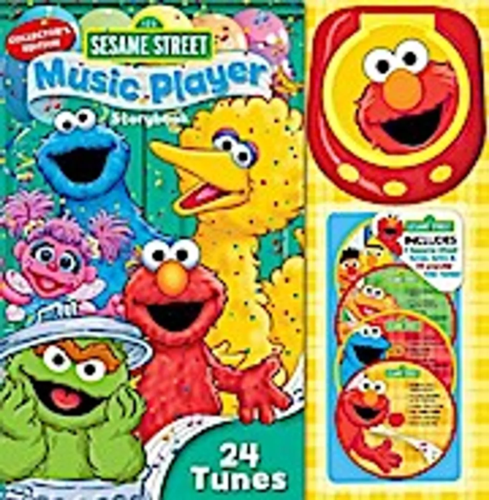 Sesame Street Music Player Storybook Collector avec 24 mélodies cultes