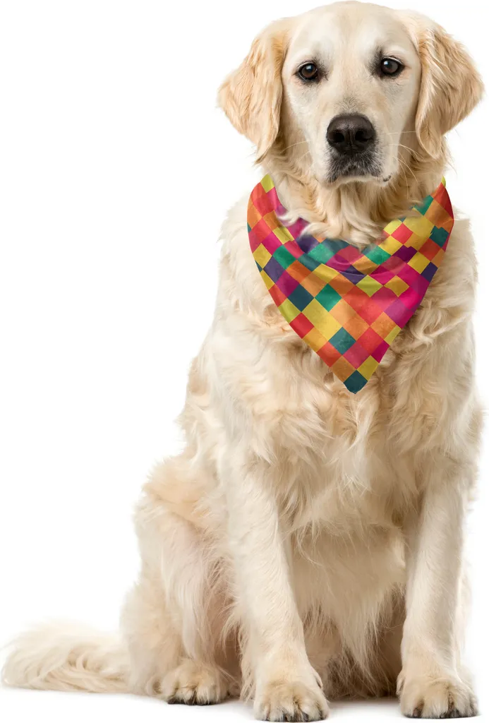 Bandana per Cani ABAKUHAUS: Colori Vintage per Momenti Speciali
