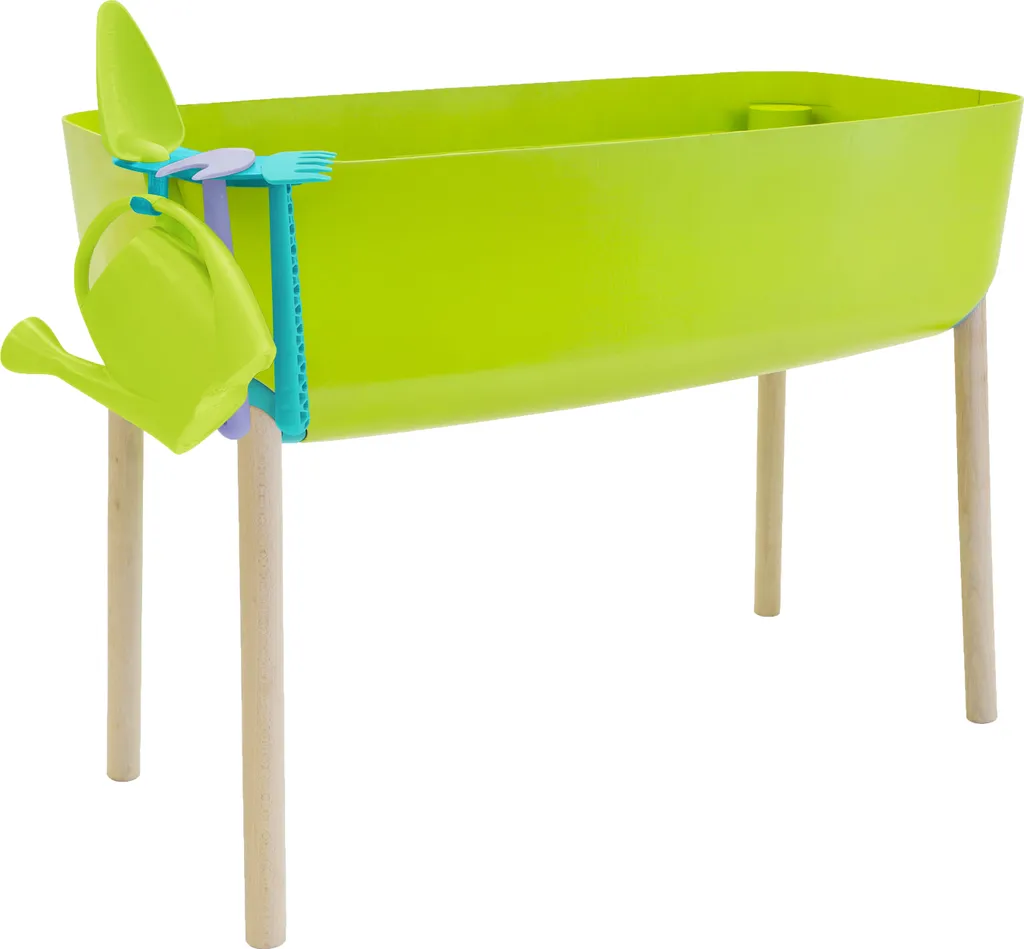 Potager Enfant Ergonomique Hauteur 56,5cm GARDENICO Jardinière sur Pieds