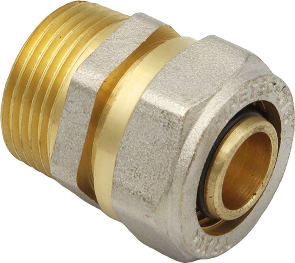 Pipetec Klemmring Schraubfitting Übergang 20x2mm 3/4" Zoll Aussengewinde